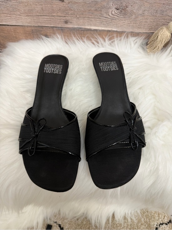 Mootsies Tootsies Shoes - Mootsies Tootsies Black Bow Kitten Heels